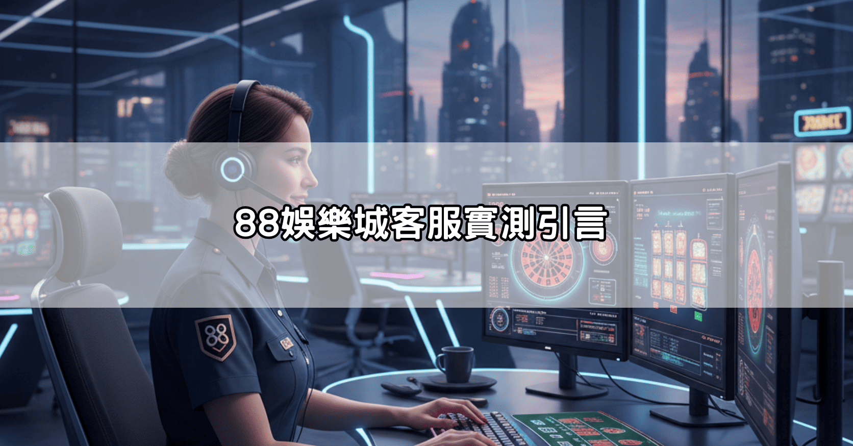 88娛樂城客服實測引言